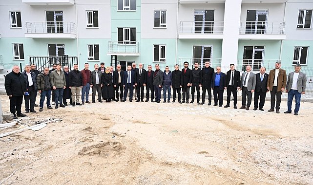 Isparta Belediyesi'nden Sütçüler'de yeni öğrenci yurduna yardım eli