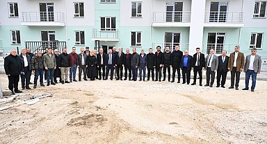 Isparta Belediyesi'nden Sütçüler'de yeni öğrenci yurduna yardım eli
