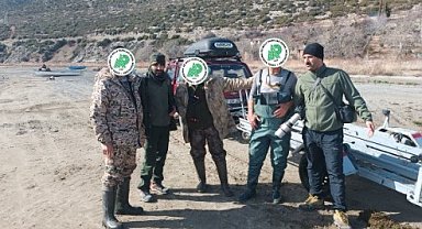 Isparta'da av koruma denetimlerinde 3 avcıya idari işlem