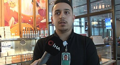 İstanbul Havalimanı'nda Heimlich müdahalesiyle hayat kurtaran restoran şefi konuştu