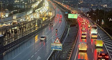 İstanbul'da trafik yoğunluğu yüzde 90'a yaklaştı