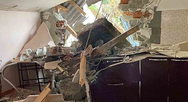 İstinat duvarı çökünce ortalık savaş alanına döndü