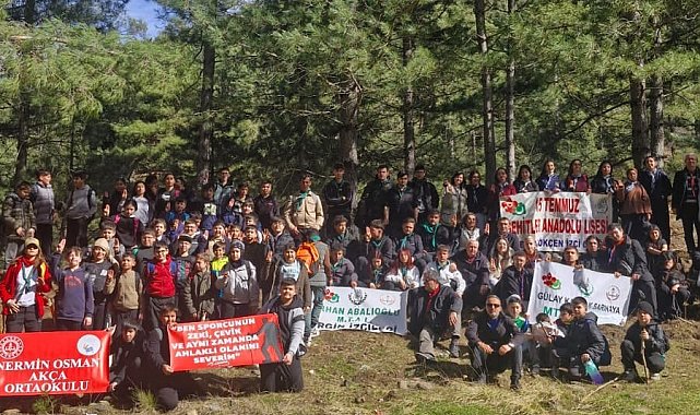 İzciler doğayla buluştu