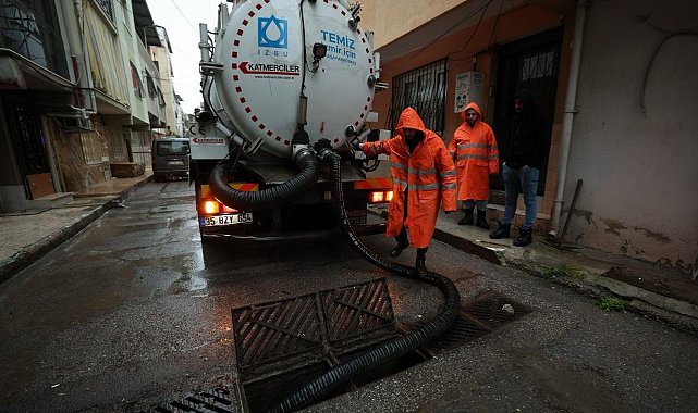 İzmir'de 187 su baskını ihbarına müdahale edildi
