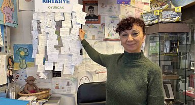 İzmir'de defter ve kalemler 'askıda kırtasiye' ile sahiplerini buluyor