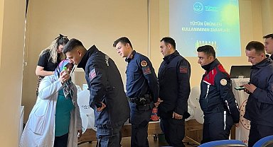 Jandarmadan Alaşehir'de toplu sigarayı bırakma adımı