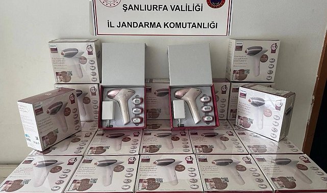 Jandarmadan epilasyon cihazı operasyonu