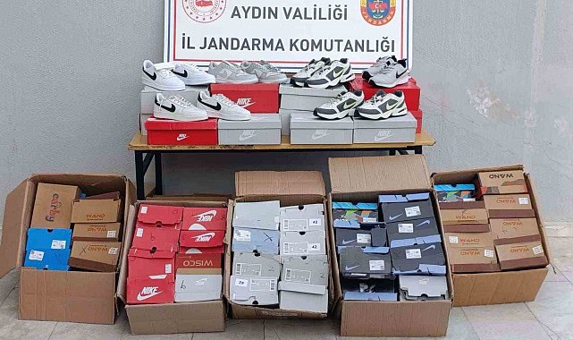 Jandarmadan replika ayakkabı operasyonu