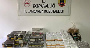 Jandarmadan tütün kaçaklarına operasyon
