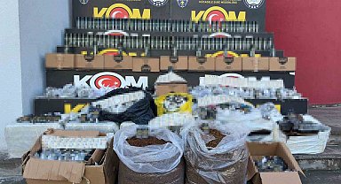 Kaçak sigaralar piyasaya sürülecekti: 2 milyon TL'lik kaçak ürün ele geçirildi