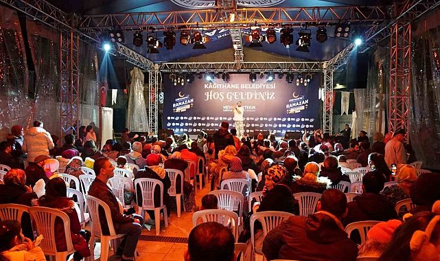Kağıthane'de Ramazan'ın manevi iklimi meydana taşınıyor