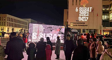 Kahramanmaraş'ta 6 Şubat depremlerinde hayatını kaybedenler dualarla anıldı