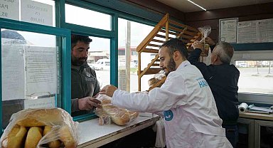 Kahramanmaraş'ta günlük 50 bin halk ekmek üretiliyor