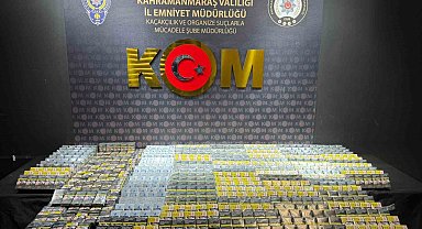 Kahramanmaraş'ta narkotik ve kaçakçılık operasyonu: 1 tutuklama