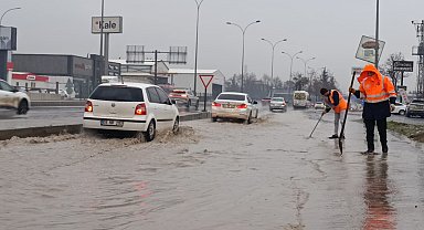 Kahramanmaraş'ta sağanak etkili oluyor