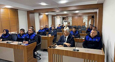 Kahta Belediyesi zabıta personeline yönelik kapsamlı hukuk eğitimi