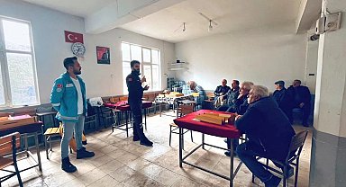 Kale'de mahalle mahalle ilk yardım seferberliği