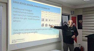 Kameralar cebe girdi: Fotoğraf tutkunlarına cep telefonu eğitimi veriliyor