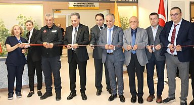 Kapasitesi büyütülen TÖTM hemodiyaliz ünitesi yeni yerinde hizmete açıldı