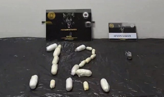 Kapsül halinde 88 parça uyuşturucu yutan şüpheliler tutuklandı