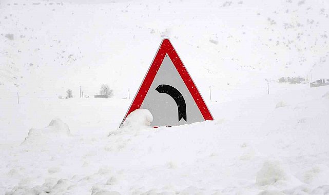Kar yağışı Bitlis'te etkisini artırdı: 100 köy yolu ulaşıma kapandı