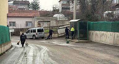 Karabük Belediyesi Kapullu Mahallesi'nde çalışmalarını sürdürüyor