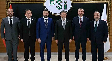 Karabük heyeti Bakan Kacır ve Bakan Yumaklı ile görüştü