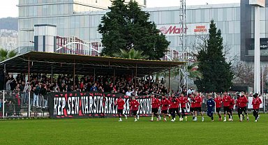 Karadeniz derbisi öncesi Samsunspor'a taraftar desteği