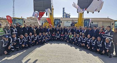 Karaman'da İl Özel İdaresine alınan araçlar törenle hizmete başladı