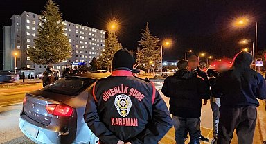 Karaman'da silah ve uyuşturucu ele geçirildi: 5 tutuklama