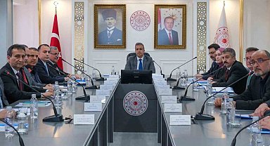 Karaman'da üniversite güvenlik koordinasyonu toplantısı gerçekleştirildi