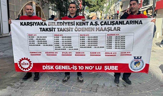 Karşıyaka Belediyesinde borç dağ gibi: İşçi başına 400 bin TL alacak