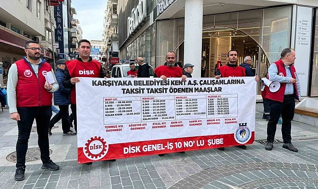 Karşıyaka'da 400 bin TL alacağa 750 TL gıda kartı