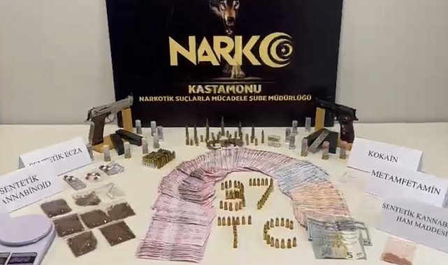 Kastamonu'da 23 adrese uyuşturucu operasyonu: 20 gözaltı