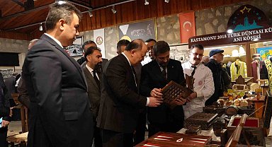 Kastamonu'da ahşap sanatıyla yapılan ürünlere yoğun ilgi