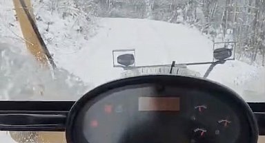 Kastamonu'da kar 243 köy yolunu ulaşıma kapattı