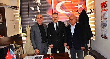 Kaymakam Ahmet Odabaş'tan esnaf ve meslek odalarına ziyaret