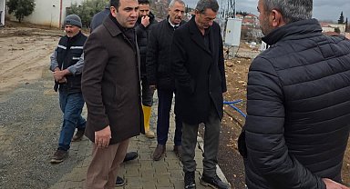 Kaymakam Algın, köylerde incelemelerde bulundu