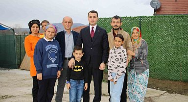 Kaymakam Alpay, Güler ailesine konuk oldu