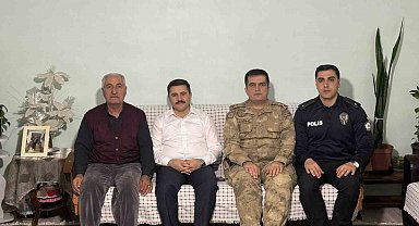 Kaymakam Bulut, Çakmaklı ailesinin iftar sofrasına misafir oldu