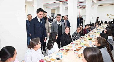 Kaymakam Çakır, fen lisesi öğrencileriyle iftarda buluştu