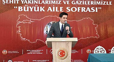 Kaymakam Çakır şehit aileleri ve gazilerle iftarda buluştu