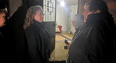 Kaymakam Doğru yağış sonrası vatandaşların yanında