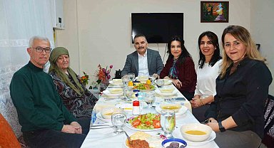 Kaymakam Odabaş'tan şehit ailesine gönül sofrası ziyareti
