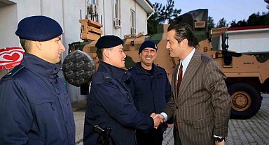 Kaymakam Öztürk, Alanya İlçe Jandarma Komutanlığı'nda görevli personelle iftarda buluştu