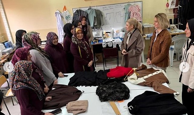 Kaymakam Yıldırım: "Kadınlarımızın üretime katılımını artıran, yerel kalkınmaya katkı sunan kurslar devam etmeli"