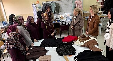 Kaymakam Yıldırım: "Kadınlarımızın üretime katılımını artıran, yerel kalkınmaya katkı sunan kurslar devam etmeli"