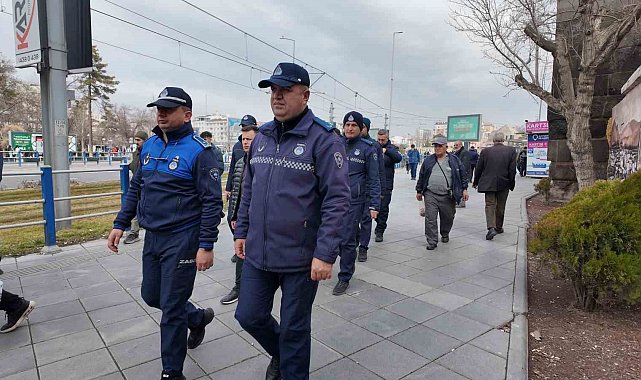Kayseri Büyükşehir'de düzenli bir şehir için 'kaldırım' denetimi