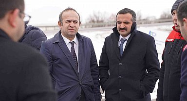 Kayseri OTB'de gece yarısı mesaisi ardından saha incelemesi