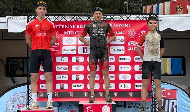 Kayserili bisikletçiler; Alanya'da kürsüye ambargo koydu